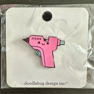Hot Glue Gun Enamel Pin - Limited Edition Numbered Pin